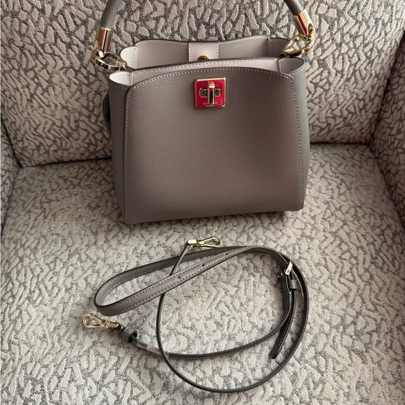 Kate Spade Phoebe Hare Grey Handbag - Picture 4 of 5